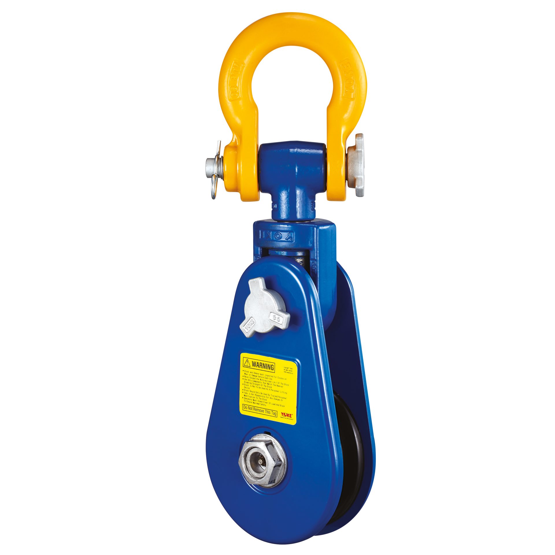 8-541 Forged Snatch Block with Shackle