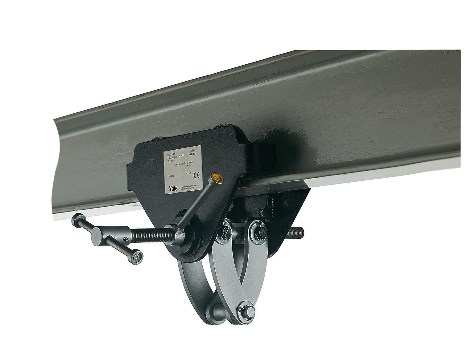 CTP Integral travel trolley beam clamps