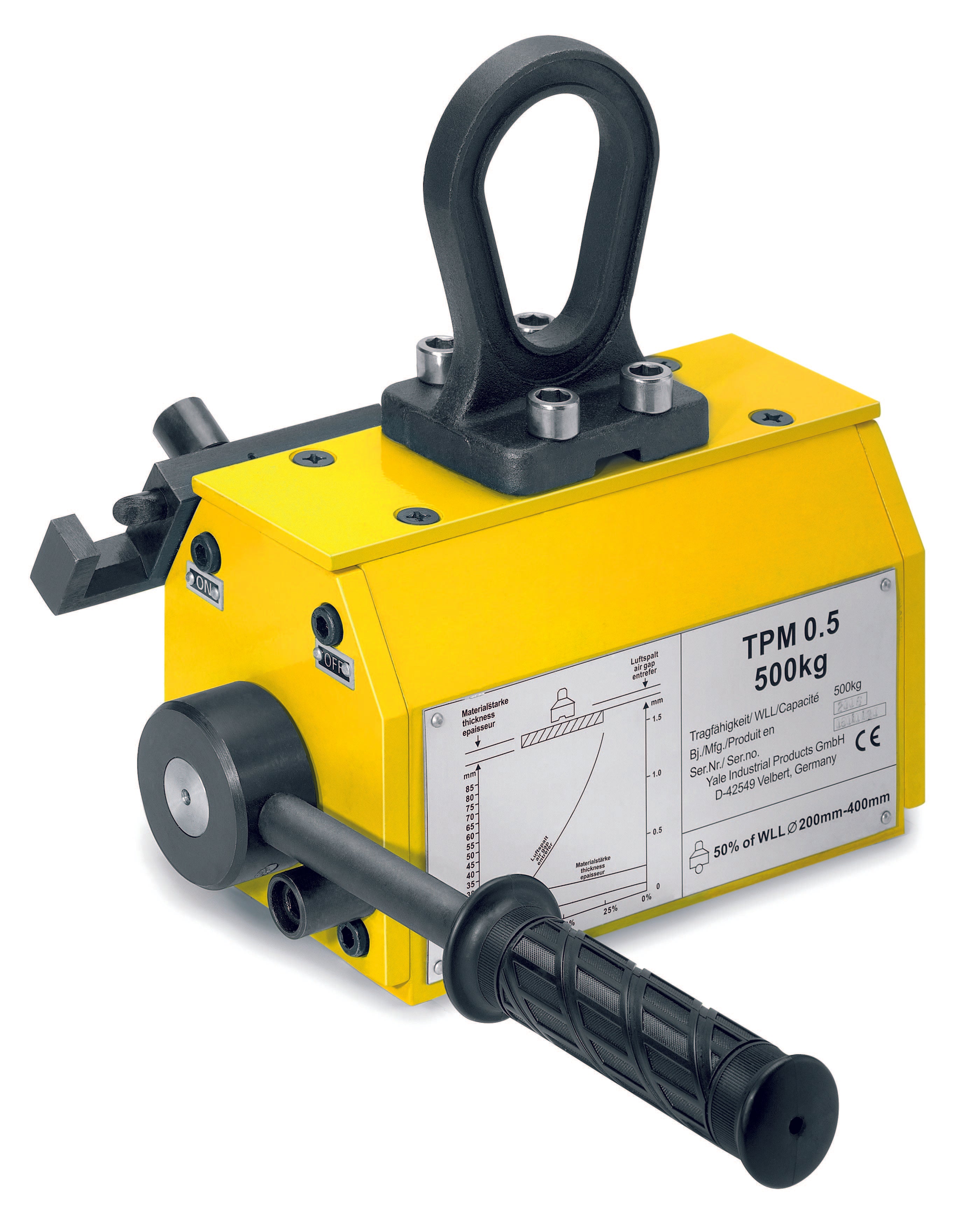 Yale TPM Permanent load lifting magnets