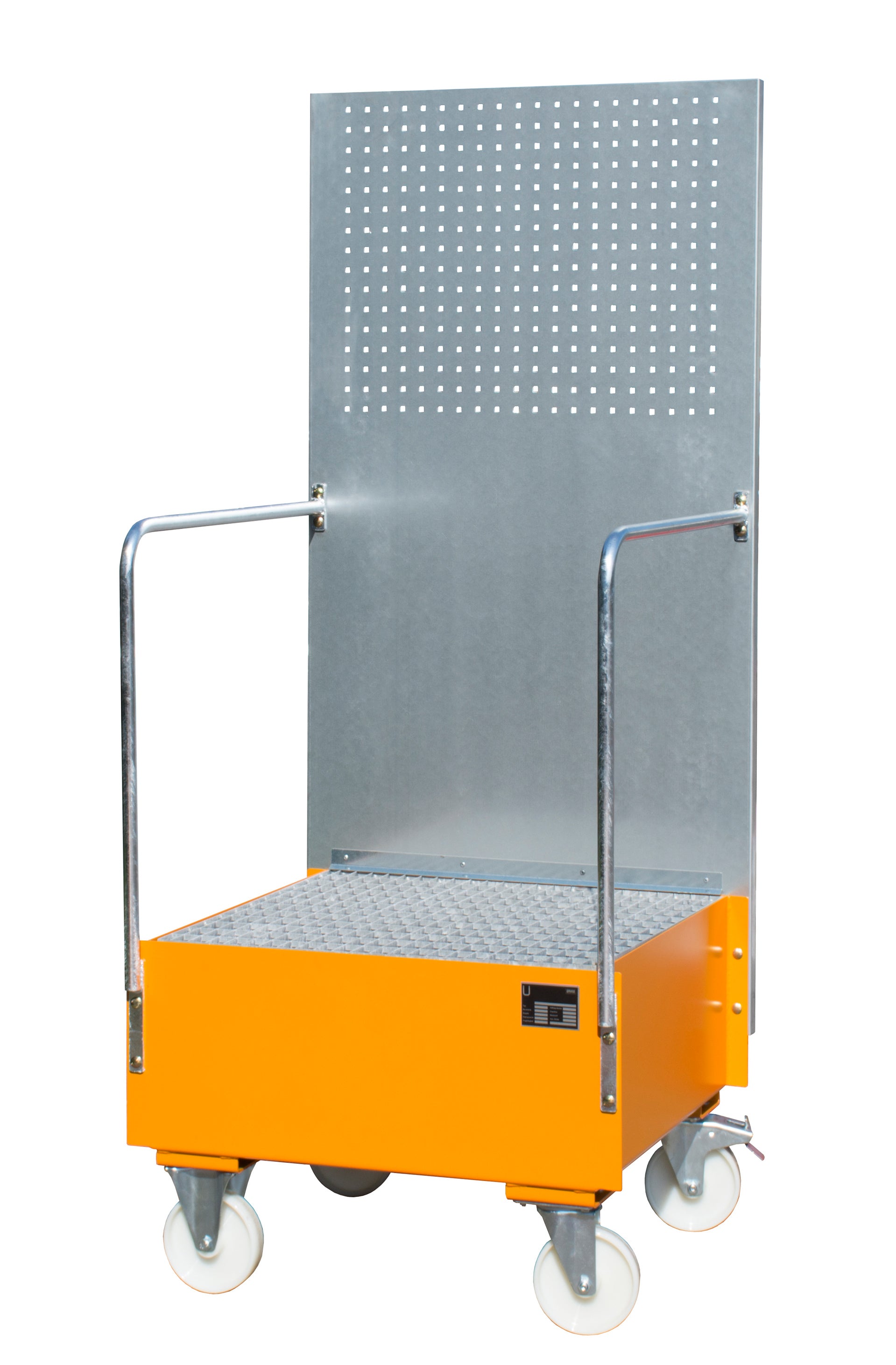 Mobile Sump Tray with Perforated Panel LPW 200-1