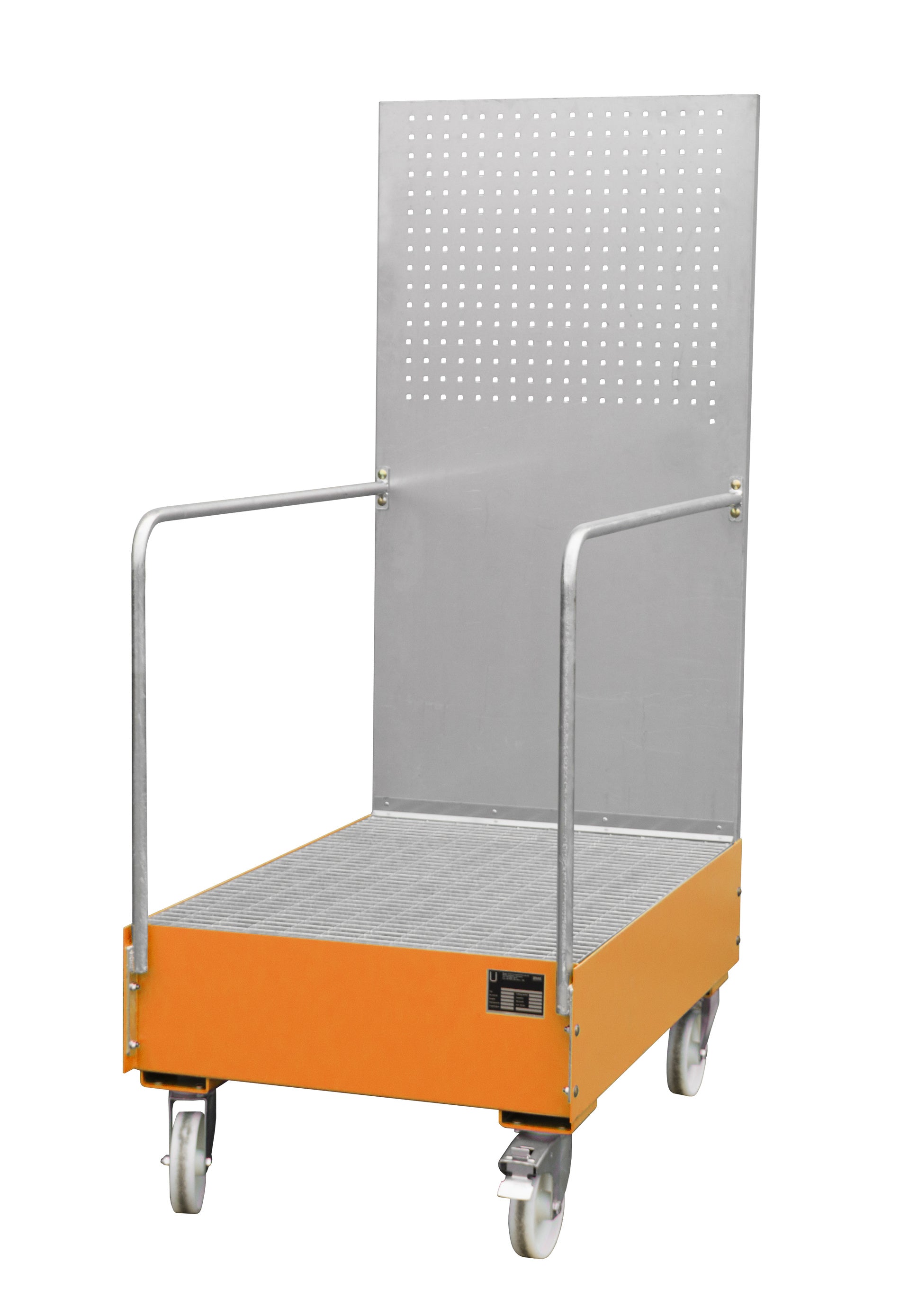 Mobile Sump Tray with Perforated Panel LPW 200-3
