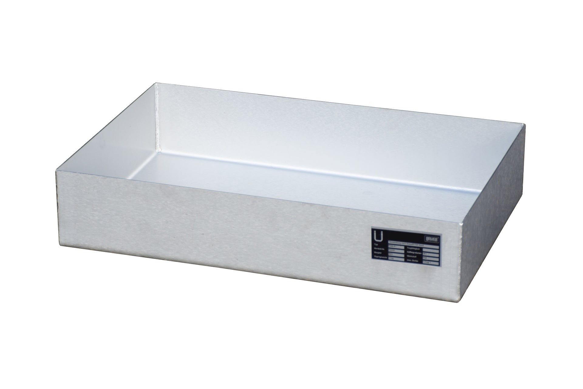 Spill Tray for Small Cans for Use on Pallets KGW-P 1 V4A