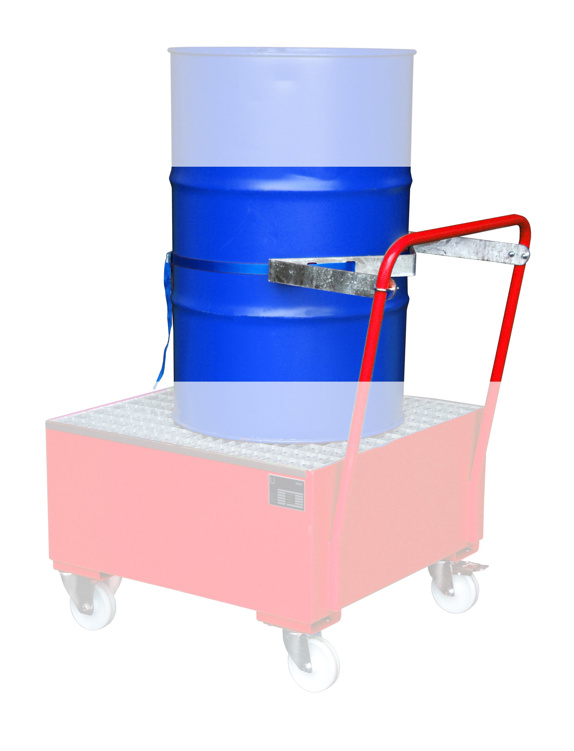 Fixture and Tension Belt for 1 x 200 Litre Drum