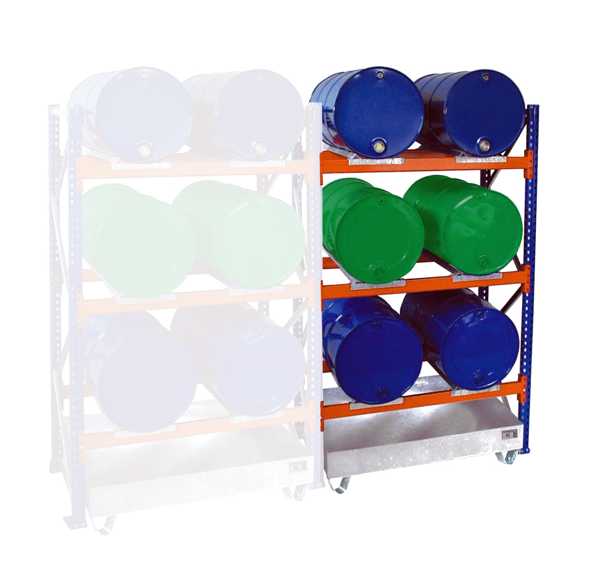 Drum Shelf with Sump Tray 3003