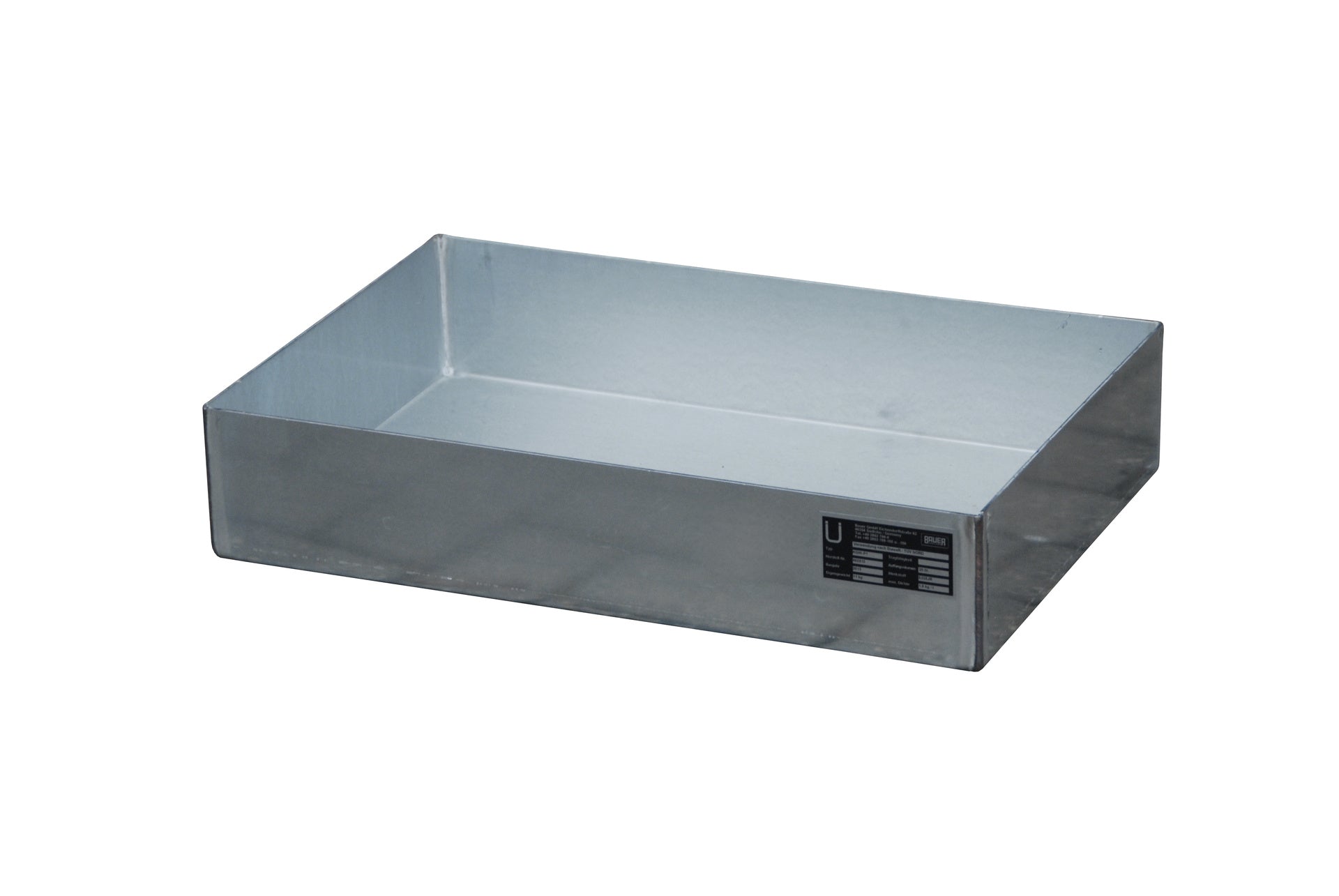 Spill Tray for Small Cans for Use on Pallets KGW-P 1
