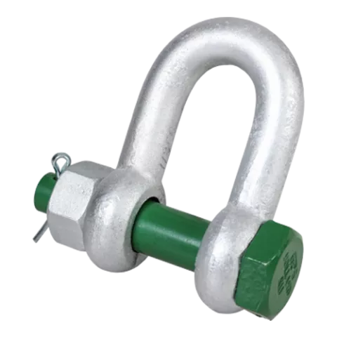 Green Pin® Safety Dee Shackle