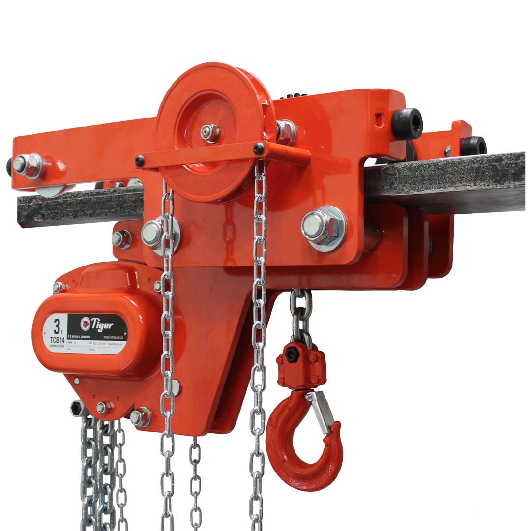 Low Headroom Combined Chain Block and Trolley
