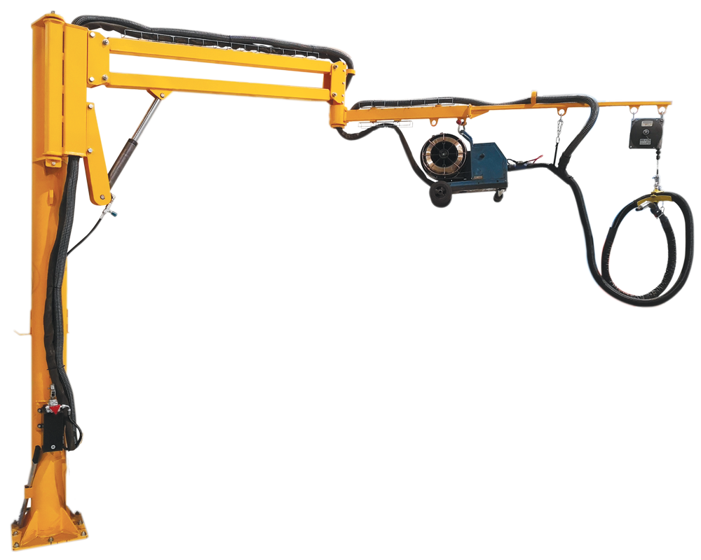 Fixed Pillar Jib Crane Reel Holder PFSDF