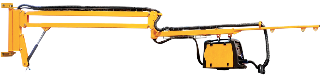 Fixed Wall Jib Crane Reel Holder PMSDF