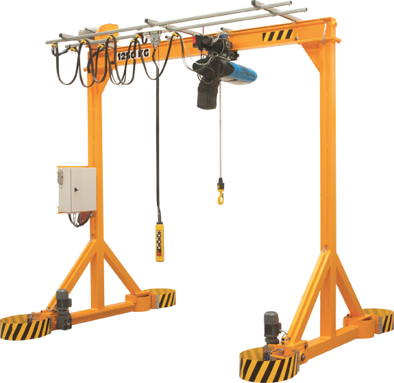Workshop Motorised Gantry Crane PORTMOT