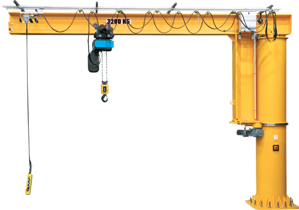 Full Rotation Pillar Jib Crane PRT