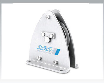 Pfaff sheave block for rope guidance DSRB S