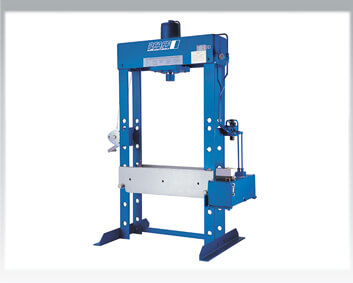 Pfaff Workshop press with hydraulic hand pump HWPEP