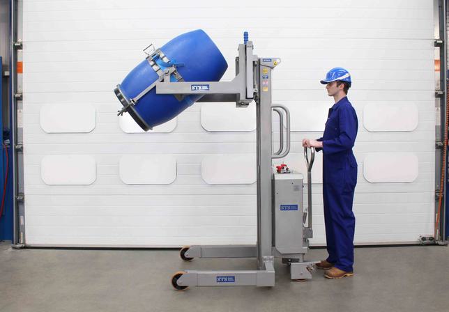 STS Universal Drum Rotator/Tipper (Electric) Stainless Steel