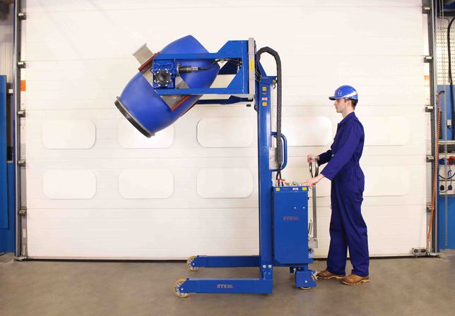 STS Power Clamp Drum Rotator/Tipper (Electric)