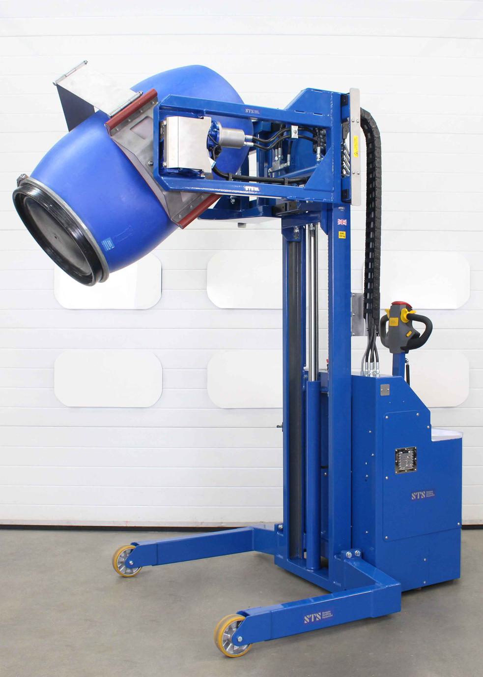 STS Power Drive Power Clamp Drum Rotator/Tipper (Electric)