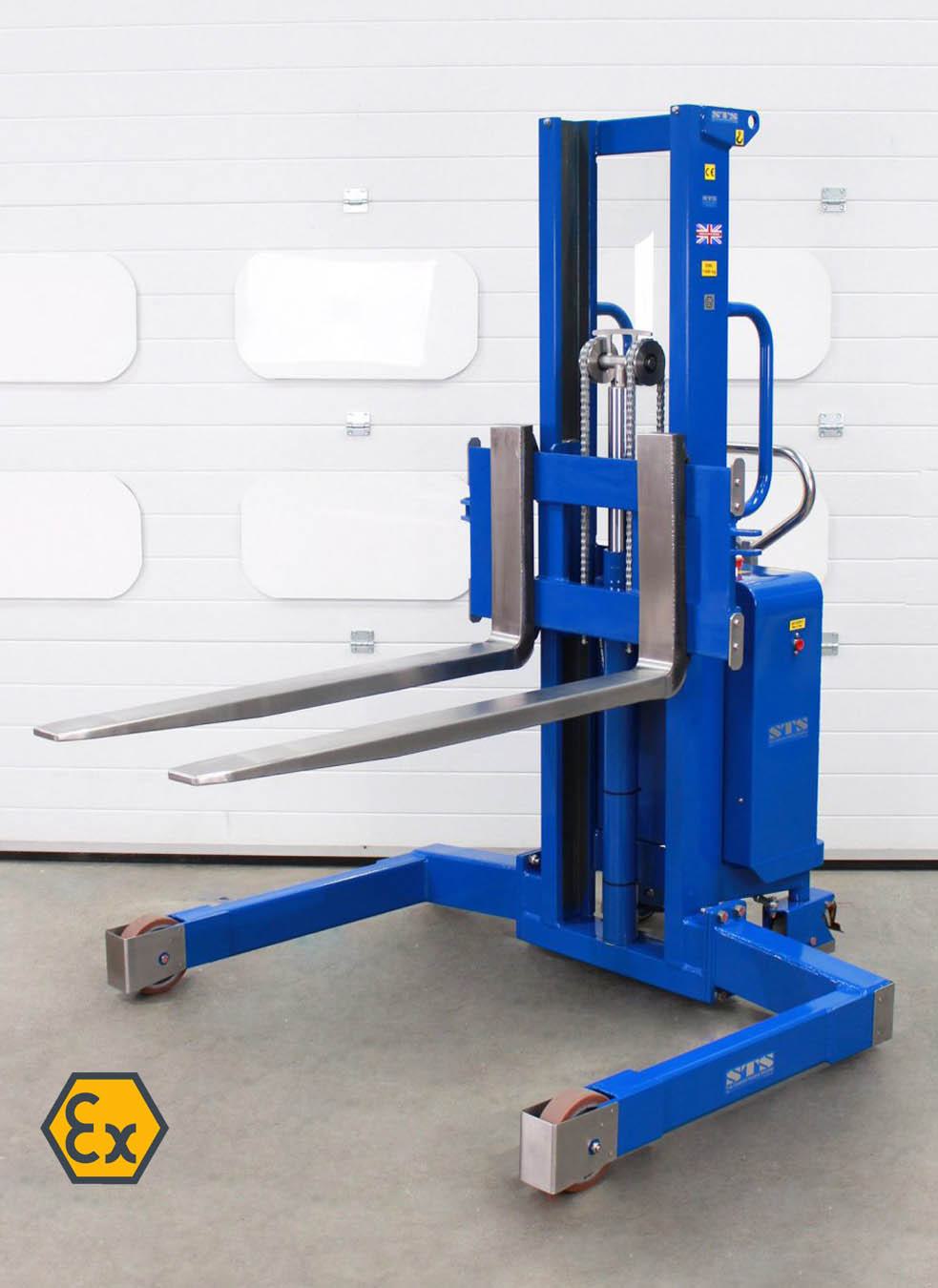 STS ATEX Pedestrian Stacker Truck