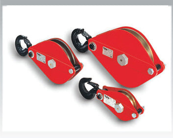 Yale PB Pulley blocks, hinged, with single steel sheave