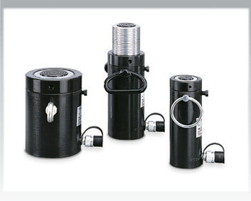 Yale hydraulic cylinders with safety lock nut YELB