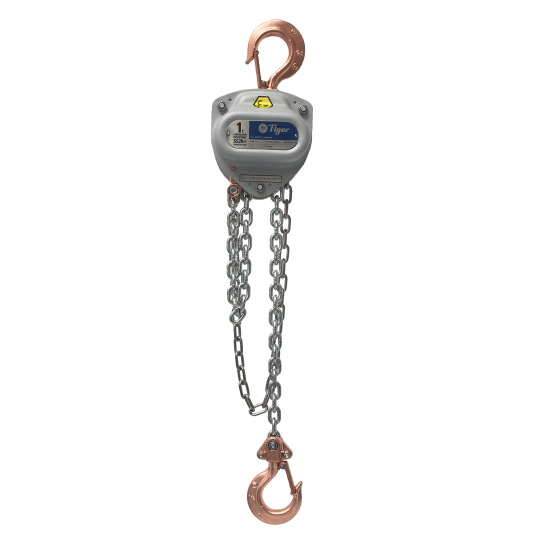 Spark Resistant Chain Block