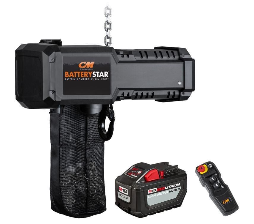 CM BatteryStar Electric Chain Hoist (1000Kg)