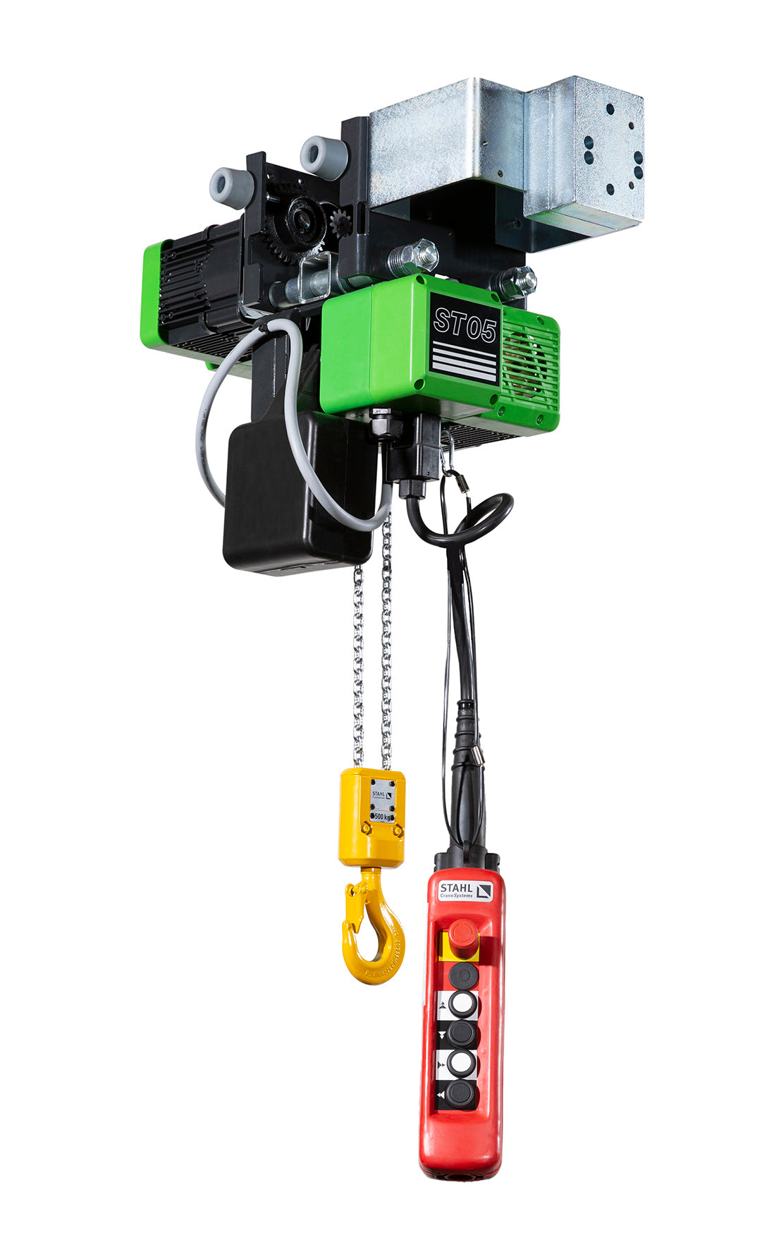 Stahl ST Electric Chain Hoist (500Kg) with integrated Electric Trolley