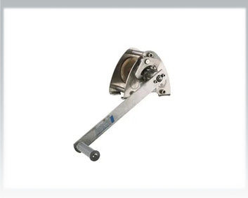 SW K-LB Console-Mounted Wire Rope Winch, Stainless Steel