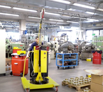 01B5P 500 kg counterbalanced manual floor crane