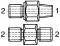 Yale Fittings, reducers & connectors FY