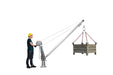 Stainless Steel Davit Crane 750kg