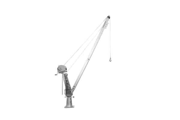 Zinc-plated Davit Crane 900kg