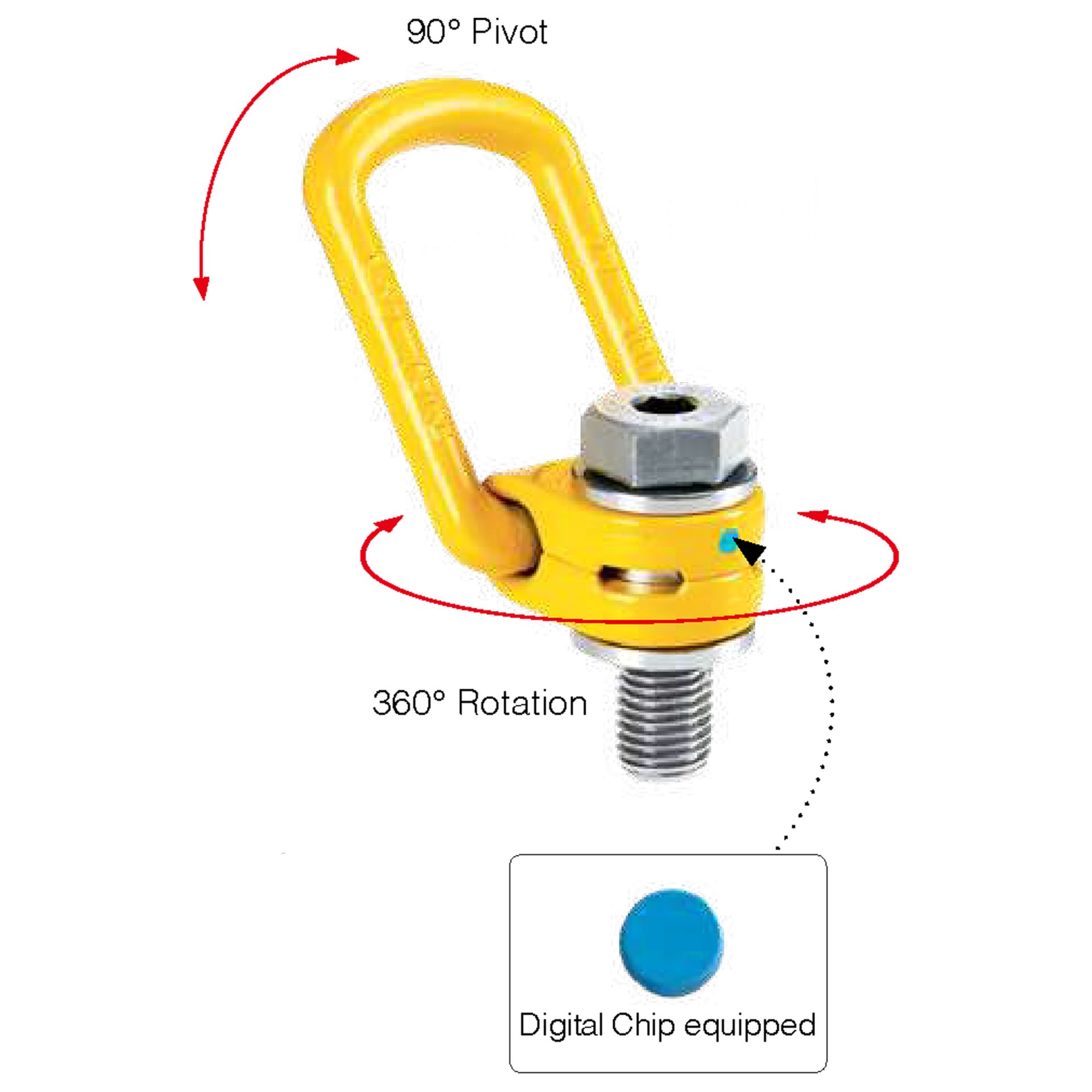 8-211 Digital Lifting Point - Metric Thread