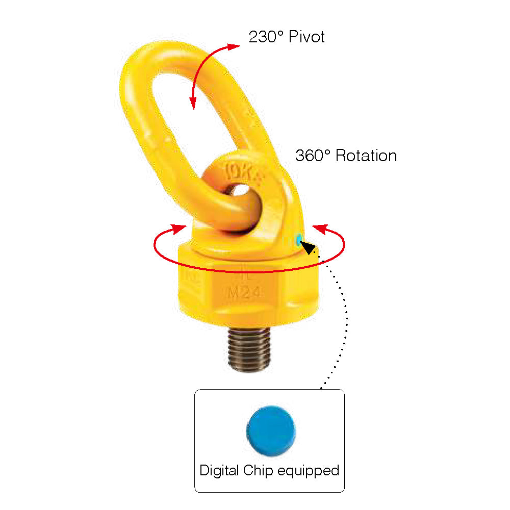 8-271 Swivel Point - Metric Thread