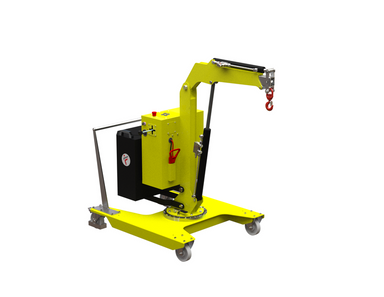 01B Electric Counterbalanced Swivel Crane 360° – Extending Jib (Lever)