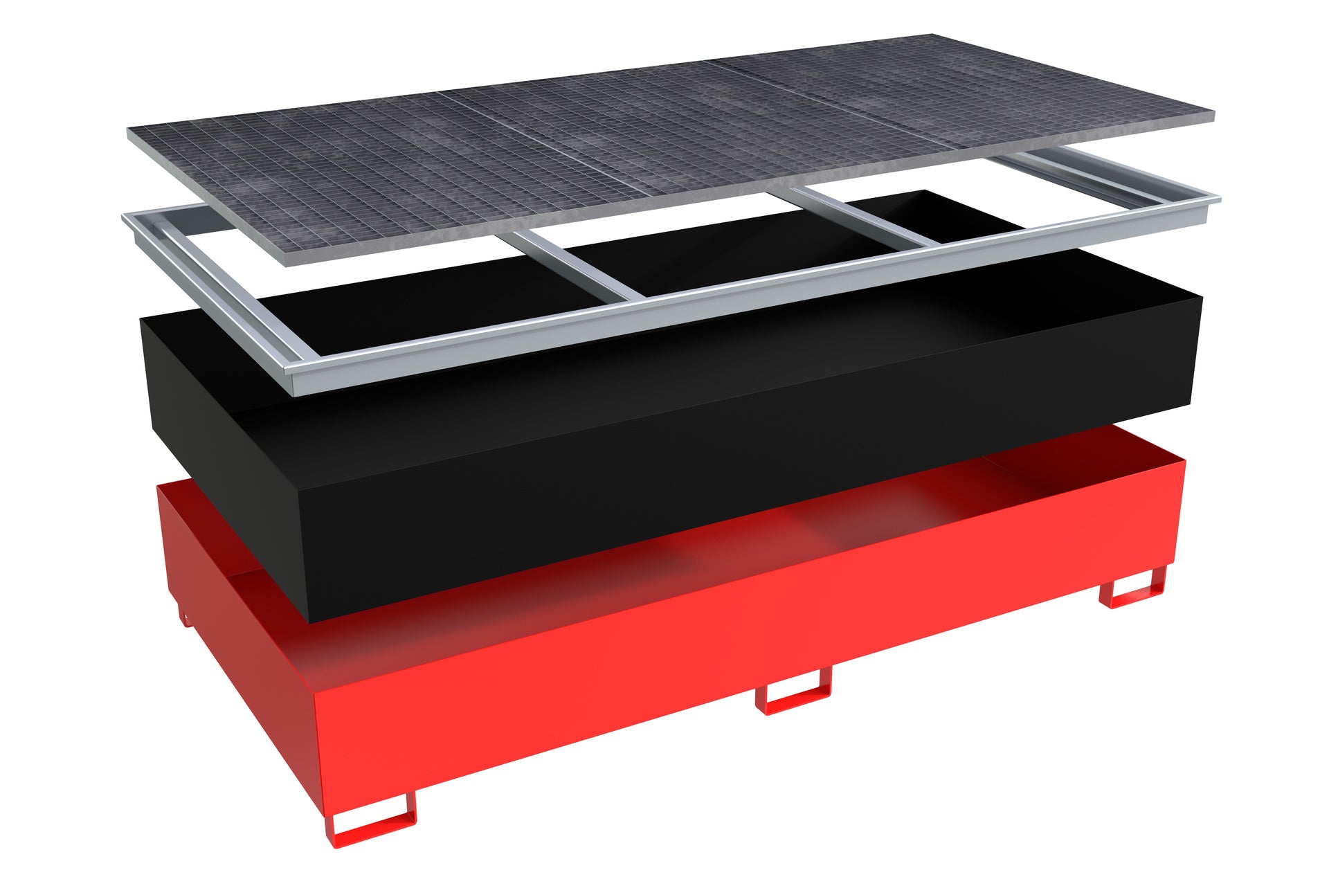 Shelf Sump with PE Inlay RW-GR 2700-3 PE