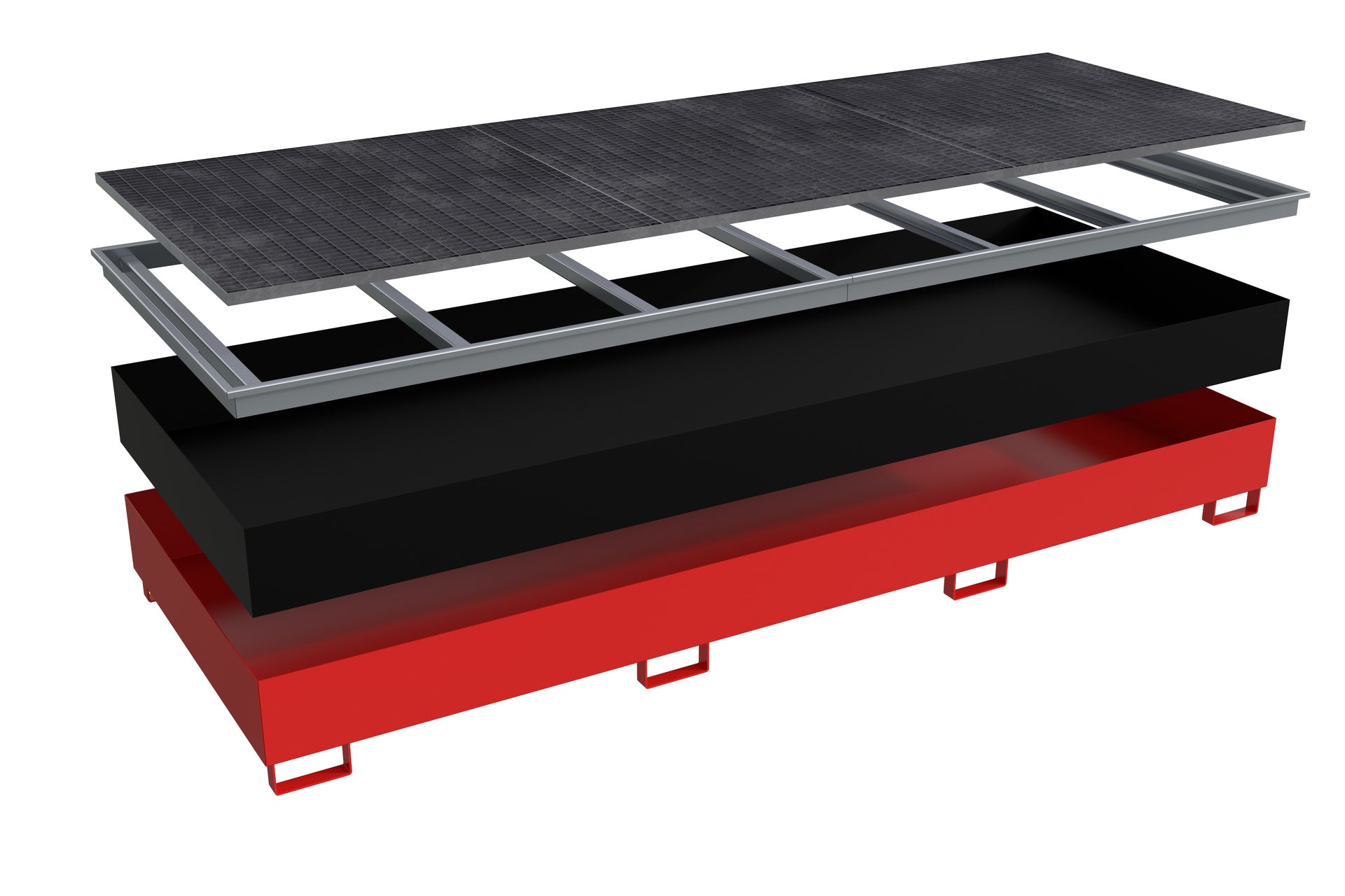 Shelf Sump with Polyethylene Inlay RW-GR 3600-3 PE