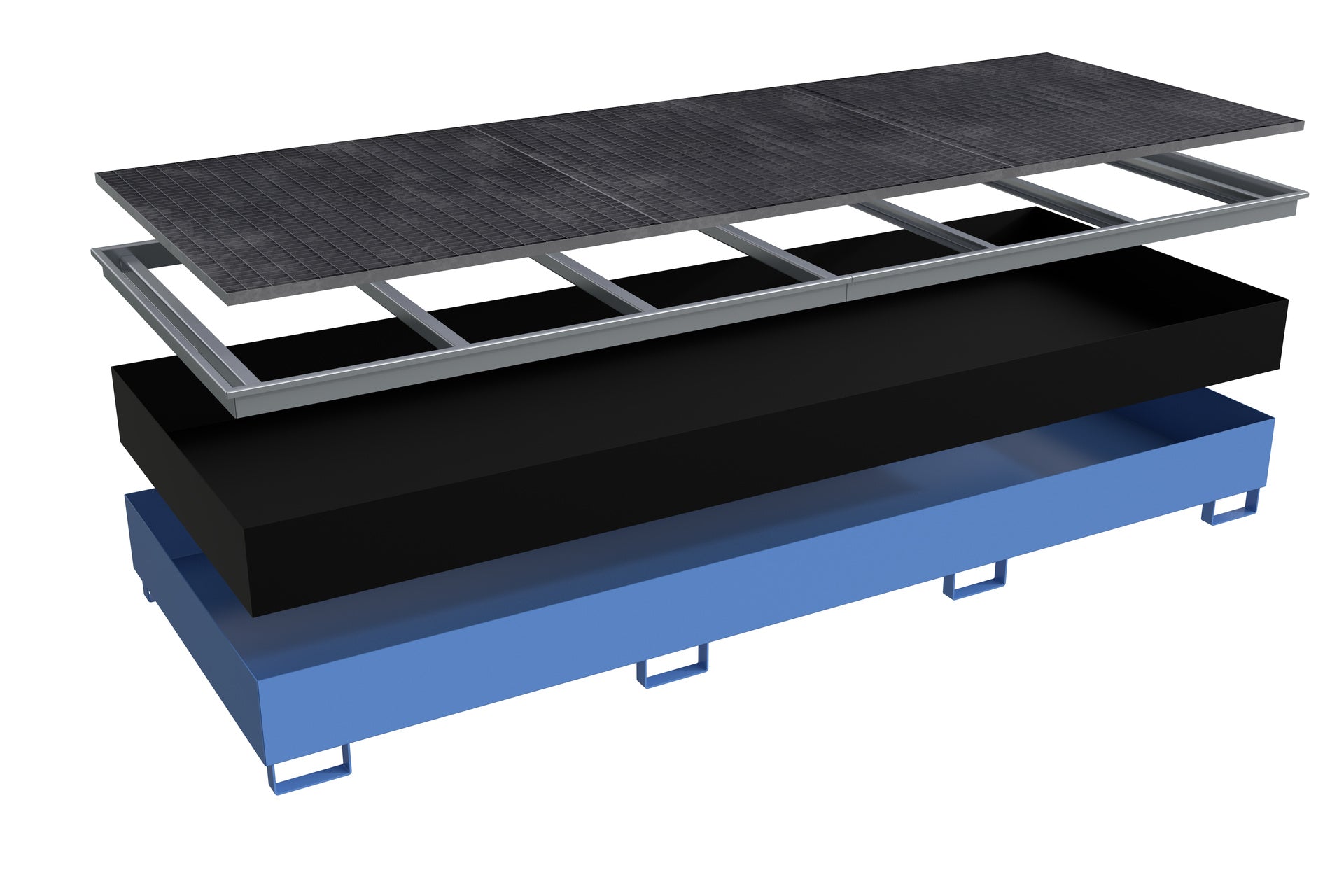 Shelf Sump with Polyethylene Inlay RW-GR 3600-3 PE