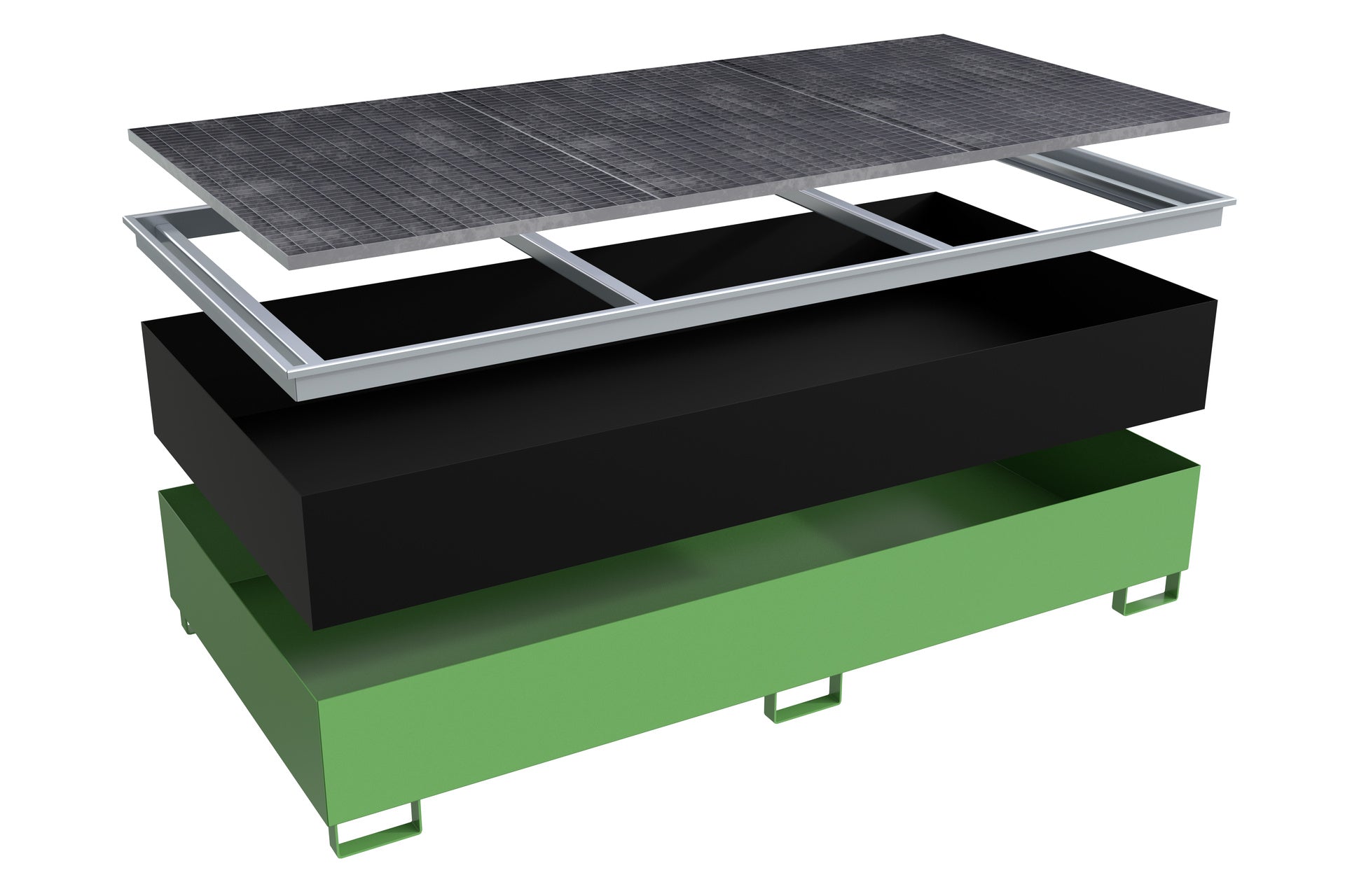 Shelf Sump with PE Inlay RW-GR 2700-3 PE