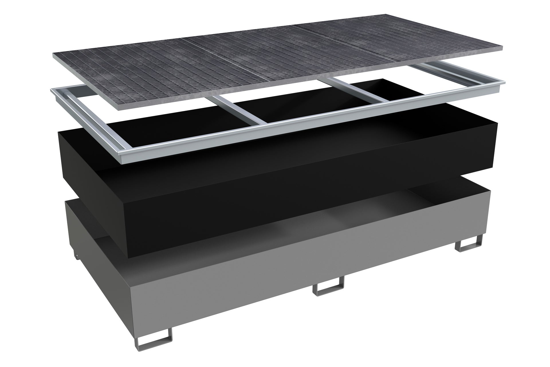 Shelf Sump with PE Inlay RW-GR 2700-3 PE