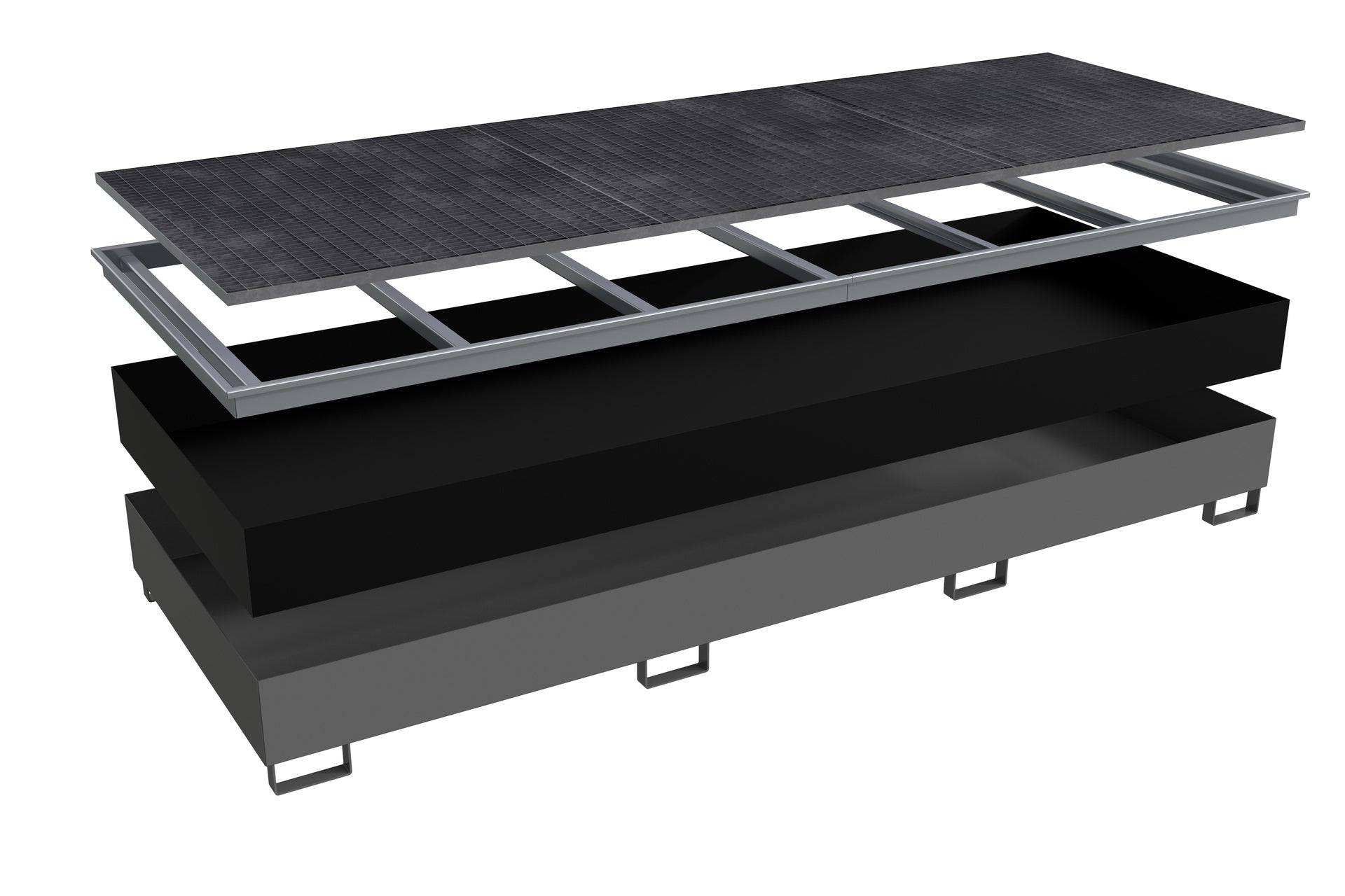 Shelf Sump with Polyethylene Inlay RW-GR 3600-3 PE