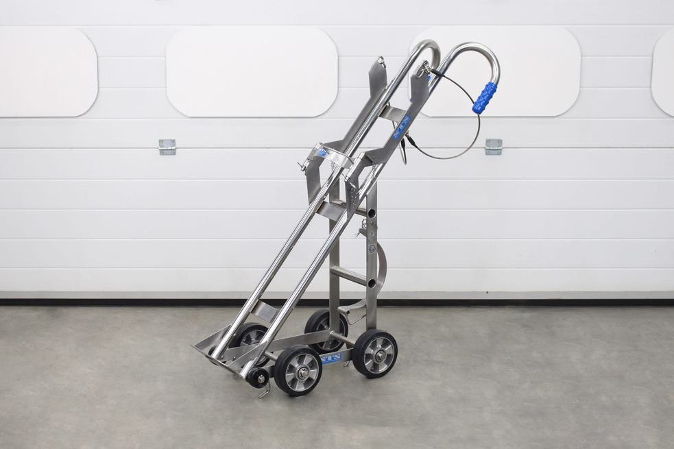 STS Gas Cylinder Trolley with Lifting Hoist