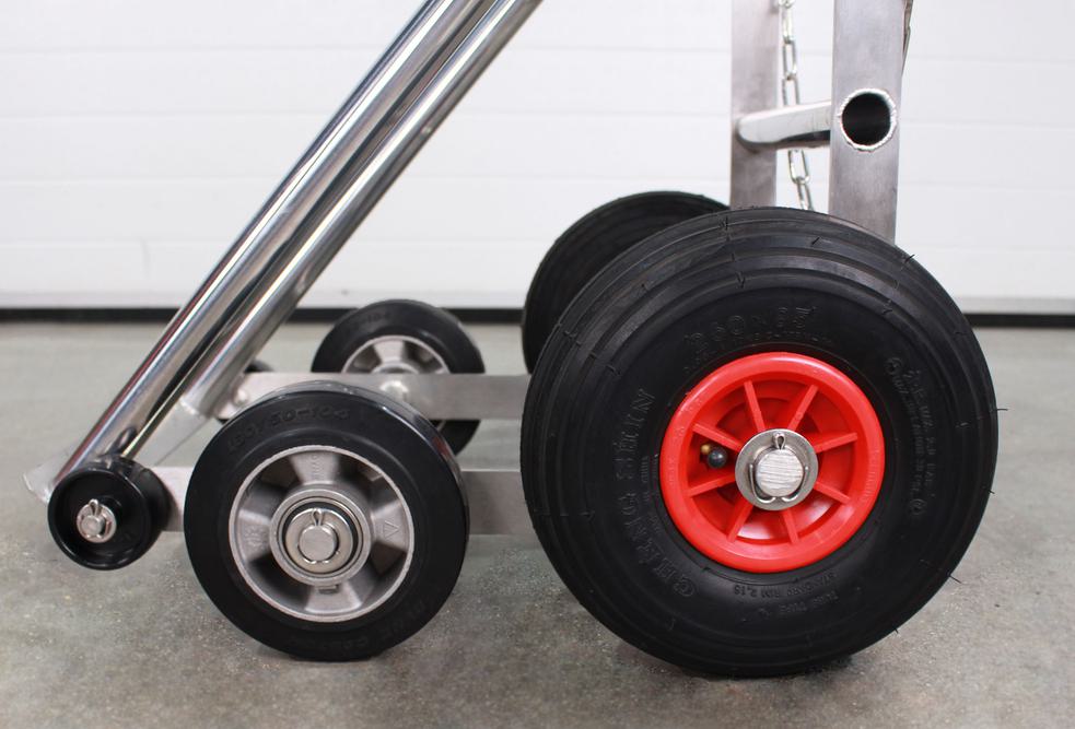 STS 47kg LPG Gas Bottle Trolley
