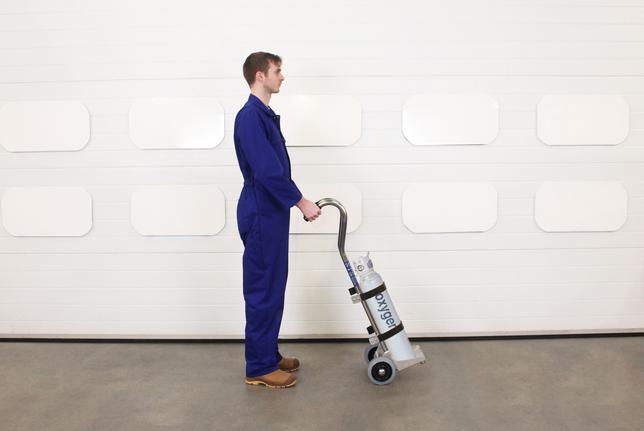 STS Medical Gas Cylinder Trolley