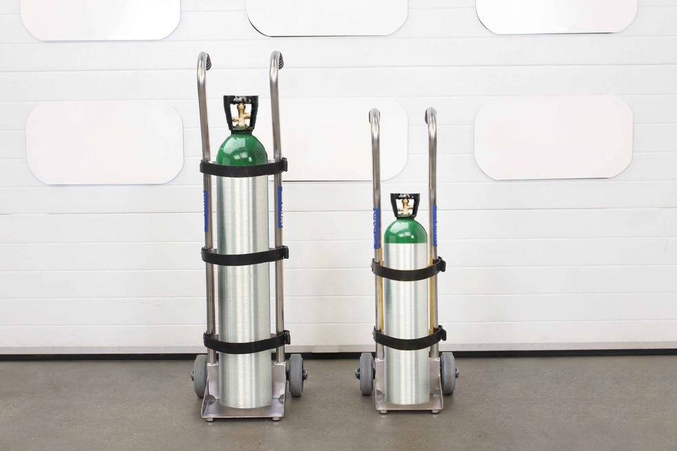 STS Medical Gas Cylinder Trolley