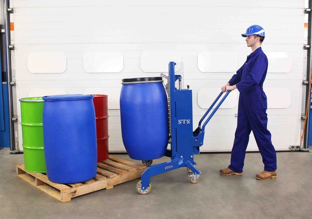 STS Corner Drum Lifting Trolley