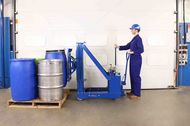 STS Drum Lifter (Counterbalance & Weigh Scales)