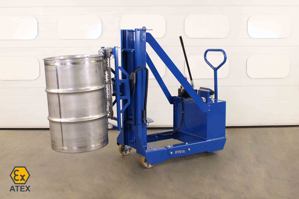 STS Drum Lifter (Counterbalance & Weigh Scales)
