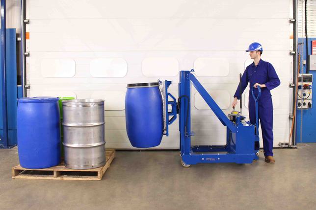 STS Drum Lifter (Counterbalance & Weigh Scales)