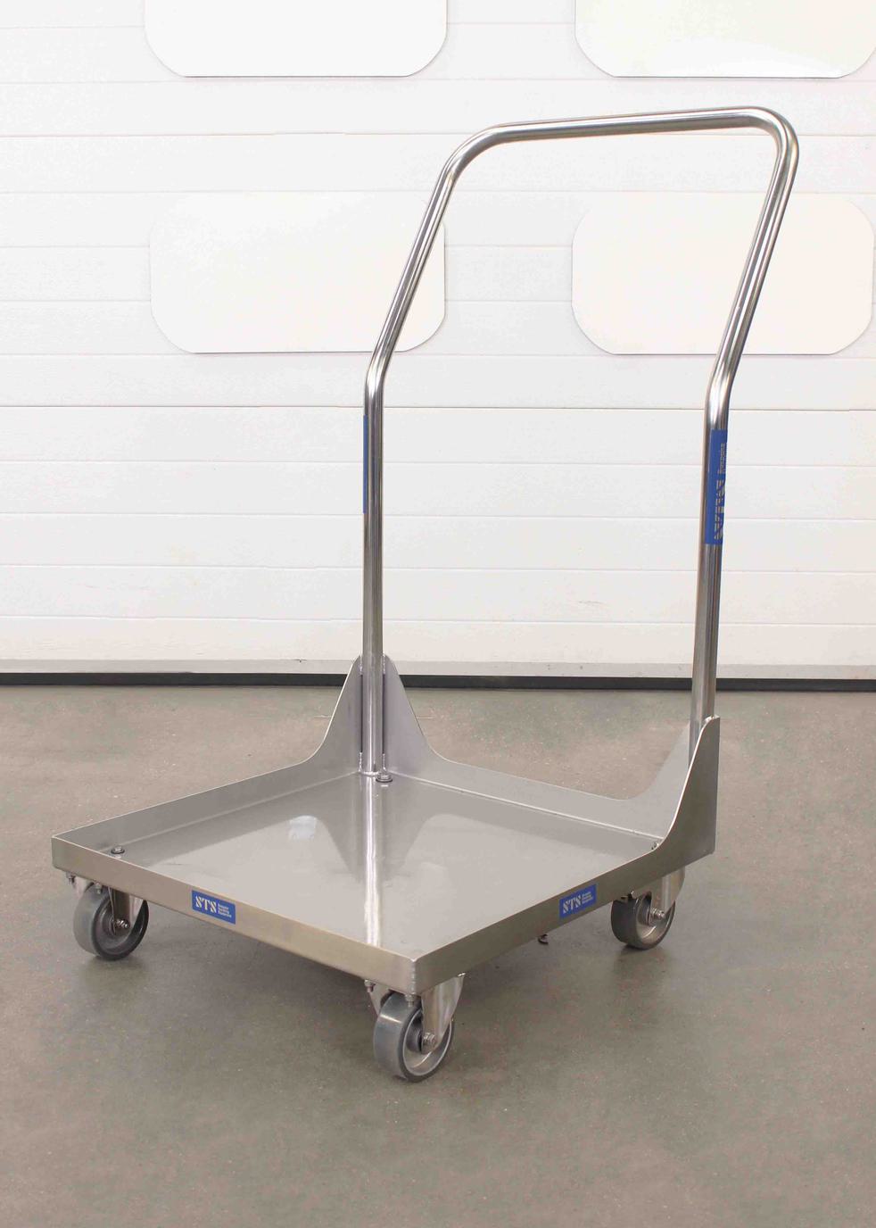 STS Drum Dolly with Handle Stainless Steel