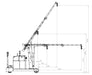 DETAILED DRAWING HYDRAULIC PORTABLE CRANE FLEX F1000DBR